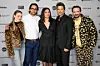 Gillian Jacobs, from left, Alex Heller, Giselle Bonilla, Rob Lowe and Will Brill attend the premiere of ″The Musical″ during the Sundance Film Festival on Jan. 25 at the Eccles Center in Park City, Utah. [AP/YONHAP]