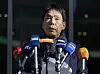 KFA presidential candidate Shin Moon-sun speaks during a press conference in front of the KFA House in central Seoul on Jan. 10. [YONHAP]