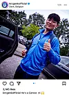 Oh Hyeon-gyu poses in a Genk training top in a picture posted to the Belgian club's official Instagram page on Sunday. [SCREEN CAPTURE]
