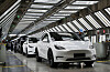 Model Ys are manufactured at Tesla's factory in Shanghai. [XINHUA/YONHAP]