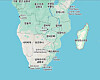 A map of southern Africa on Google Maps [SCREEN CAPTURE]