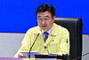 Interior Minister Yun Ho-jung presides over a meeting of the Central Disaster and Safety Countermeasures Headquarters at Government Complex Seoul in central Seoul on Oct. 2. [NEWS1]