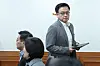 Minister of Economy and Finance Choi Sang-mok enters a meeting room at the government complex in central Seoul for an emergency ministerial meeting on March 30. [NEWS1]