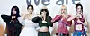 Girl group i-dle poses for a photo during a press conference held at Josun Palace hotel in southern Seoul for the release of its eighth EP ″We are″ on May 19. [DANIELA GONZALEZ PEREZ]