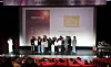 Directors and actors of ″Time of Cinema,″ a special anthology film screened during the 25th anniversary event of independent cinema Cinecube, are seen during a special appearance before a screening at Cinecube in Jongno District, central Seoul on Dec. 2. [NEWS1]