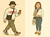 AI-generated images of typical “young forty” adults [JOONGANG ILBO]