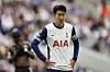 Tottenham's Son Heung-minreacts during a Premier League match against Arsenal at Tottenham Hotspur Stadium in London on Sunday. [AP/YONHAP]