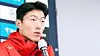Hwang Ui-jo speaks with the press in this file photo dated Feb. 22, 2023, in Seoul. [NEWS1]