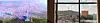 A view of Seoul, left, as portrayed in Netflix's ″KPop Demon Hunters″ with N Seoul Tower overlooking the city and a view of Mount Namsan and a view of Mount Namsan from The Ambassador Seoul - A Pullman Hotel's room [NETLFLIX / WOO JI-WON]