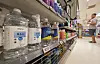 Bottles of diesel exhaustion fluid made of urea are on display at a supermarket in Seoul on Friday. [YONHAP]
