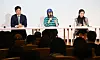 Min Hee-jin, former CEO of NewJeans' agency ADOR, holds a press conference on April 25, 2024, in southern Seoul. [NEWS1]