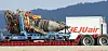 A truck carrying the engine of Jeju Air flight that crashed on Dec. 29, 2024 is being moved at the Muan International Airport on Jan. 4. [NEWS1]