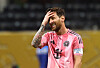 Inter Miami CF's Lionel Messi reacts during a match at Mercedes-Benz Stadium in Atlanta on June 29. [REUTERS/YONHAP]