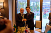 Korean President Lee Jae Myung, right, and Brazilian President Luiz Inacio Lula da Silva pose for a photo ahead of their talks at the Group of Seven summit venue in Kananaskis, Canada, on June 17, 2025. [YONHAP]