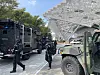 Members of the police's Special Operations Unit participate in a pre-exercise near KSPO Dome in Songpa District, southern Seoul, on Tuesday, ahead of the four-day Ulchi civil defense drill scheduled from Monday to Thursday. [SONGPA DISTRICT OFFICE]