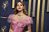 Lisa of girl group Blackpink arrives at the 77th Primetime Emmy Awards at the Peacock Theater in Los Angeles on Sunday, Sept. 14. [AP/YONHAP]