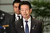 Japan's Minister of Economy, Trade and Industry Yoji Muto arrives at the prime minister's official residence in Tokyo on Nov. 11, 2024. [AFP/YONHAP]