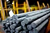 A view shows rods of carbon dioxide-reduced steel at a production plant in Georgsmarienhuette, Germany, on Sept. 19, 2024. [REUTERS/YONHAP]