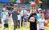 This photo, carried by North Korea's official Korean Central News Agency on June 2, shows the North holding a celebrative event in Pyongyang to mark the 75th anniversary of International Children's Day the previous day, attended by foreign diplomats stationed in the North. [KOREAN CENTRAL NEWS AGENCY]