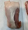 A Bobaedream user said the pork belly he bought at a department store had disproportionate amounts of fat compared to meat. [SCREEN CAPTURE]