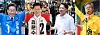 The first televised presidential debate for the upcoming June 3 election is set to take place on May 18 at 8 p.m. From left: Lee Jae-myung of the Democratic Party, Kim Moon-soo of the People Power Party, Lee Jun-seok of the Reform Party and Kwon Young-gook of the Korean Democratic Labor Party [YONHAP]