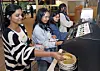 International visitors make ramyeon at Samyang Round Hill on Sept. 20, as part of Gangwon's Wellness Tour. [PARK SANG-MOON]
