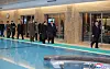 North Korean leader Kim Jong-un inspects the Wonsan-Kalma coastal tourist zone facilities on Dec. 29, 2024. [KOREAN CENTRAL NEWS AGENCY/YONHAP]