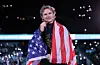 Gold medallist Ilia Malinin of the United States celebrates during the men's grand prix final medal ceremony at Aichi International Arena in Nagoya, Japan, on Dec. 6, 2025. [REUTERS/YONHAP]