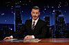 This image released by Disney shows Jimmy Kimmel hosting his late night show ″Jimmy Kimmel Live!″ in Los Angeles on Sept. 23. [DISNEY]