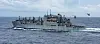 The USNS Alan Shepard, a 41,000-ton dry cargo ship assigned to the 7th Fleet of the U.S. Navy. [U.S. MILITARY SEALIFT COMMAND]