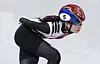 Short track speed skater Choi Min-jeong trains at Milano Ice Skating Arena in Milan, Italy, on Feb. 3. [NEWS1]
