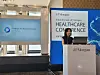 Hugel Chief Financial Officer Eva Huang speaks during a presentation at the 43rd J.P. Morgan Healthcare Conference in San Francisco, California, on Jan. 16. [LEE JAE-LIM]