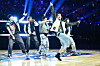 K-pop boy band Cortis performs during halftime in the NBA All-Star Celebrity Game at The Kia Forum in Inglewood, California, on Feb. 13. [AP/YONHAP]