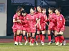 The Korean women's football team celebrates during a friendly with the Philippines at Icheon Sports Complex in Icheon, Gyeonggi, on April 8, 2024. [NEWS1]