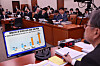 Lawmakers conduct an audit into the foreign ministry at the National Assembly in Seoul on Oct. 13, 2025. [YONHAP]
