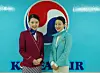 Cabin employees of Korean Air, right, and China Southern Airlines pose for a photo. The two carriers conducted a cabin crew exchange program in 2007. [KOREAN AIR]
