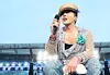 Singer G-Dragon performs on stage during a surprise appearance at the Summer Swag 2025 event at Incheon Asiad Main Stadium in Incheon on June 28, 2025. [NEWS1]