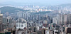 Apartments are seen from Mount Namsan in central Seoul on Aug. 31. [YONHAP]
