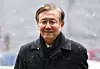 Han Dong-soo, head of the Democratic Party's ethics committee, arrives at the party's headquarters in Yeouido, western Seoul, for a meeting of the party’s ethics tribunal. [NEWS1]