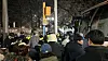 Citizens gather outside the National Assembly gates in western Seoul on Dec. 3 after President Yoon Suk Yeol declares an emergency martial law. [CHEA SARAH]
