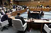 A total of five shareholders connected to Homeplus's ongoing crisis, including MBK Partners Chairman Kim Byung-ju and the supermarket chain's co-CEOs, have been summoned by parliament to testify in a hearing of the National Policy Committee. Pictured is the National Assembly's general meeting on March 11, when the summoning was announced. [NEWS1]