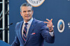 U.S. Secretary of Defense Pete Hegseth speaks during the Reagan National Defense Forum at the Ronald Reagan Presidential Library in Simi Valley, California on Dec. 6. [REUTERS/YONHAP]