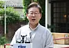 Democratic Party presidential candidate Lee Jae-myung speaks to reporters after the Seoul High Court's decision to postpone the hearing for his retrial for election law violations on May 7. [NEWS1]
