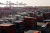 Containers are stacked at a port in Incheon. [NEWS1]