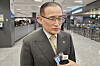 National Security Adviser Wi Sung-lac speaks to the press upon arrival at Dulles International Airport in Washington on Dec. 17. [YONHAP]