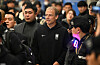 Jurgen Klinsmann arrives at Incheon International Airport in Incheon on Feb. 8. [AFP/YONHAP]
