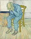'Sorrowing old man ('At Eternity's Gate')' (1890) by Vincent van Gogh [SEOUL CENTER MUSEUM]