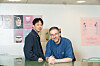 Writers Hue Park, left, and Will Aronson of the homegrown musical 'Maybe Happy Ending' [CJ ENM]