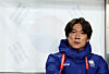 Hong Myung-bo watches Korea warm up ahead of a World Cup qualifier against Oman at Goyang Stadium in Goyang, Gyeonggi on March 20.  [NEWS1]