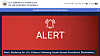 An emergency information alert issued by the United States Embassy in Korea on Wednesday. [SCREEN CAPTURE]